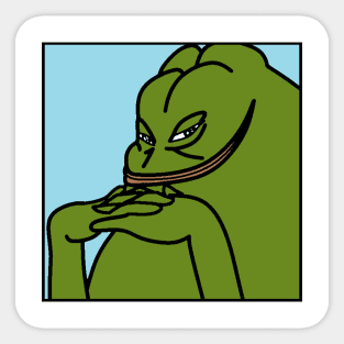 The Groyper, He Knows Sticker